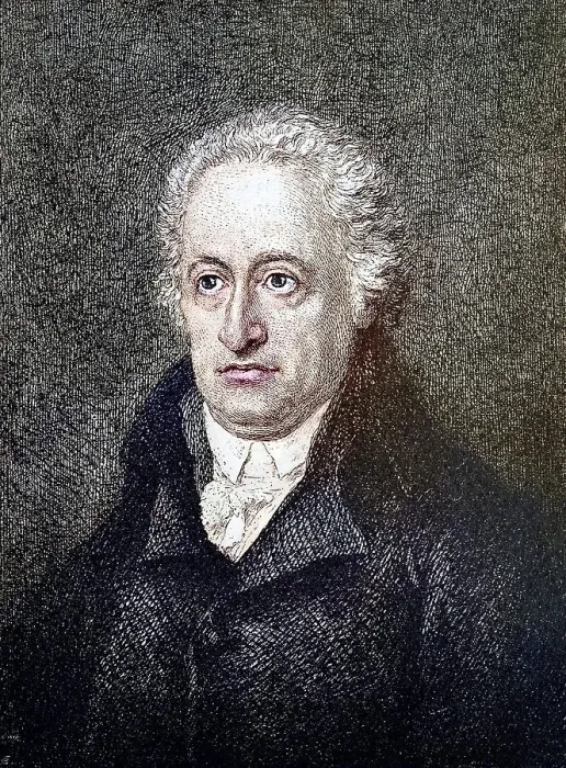 Framed Print : Johann Wolfgang Goethe, from 1782 von Goethe
