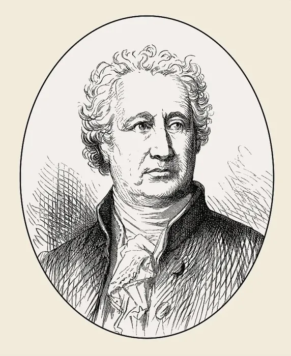 Framed Print : Johann Wolfgang von Goethe