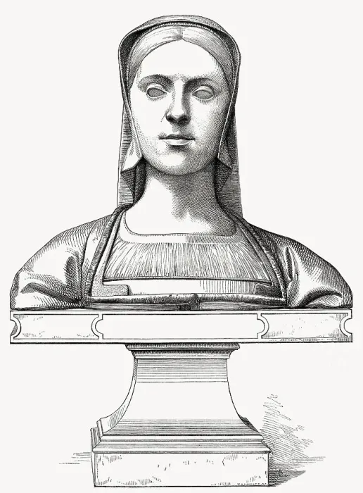 Framed Print : Johanna von Kastilien, 1479-1555