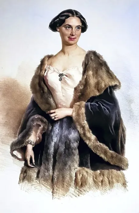 Framed Print : Johanne Louise Christine Hebbel