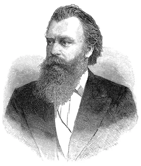 Framed Print : Johannes Brahms, 1833-1897, German composer Framed Print : Johannes Brahms, 1833-1897, German composer