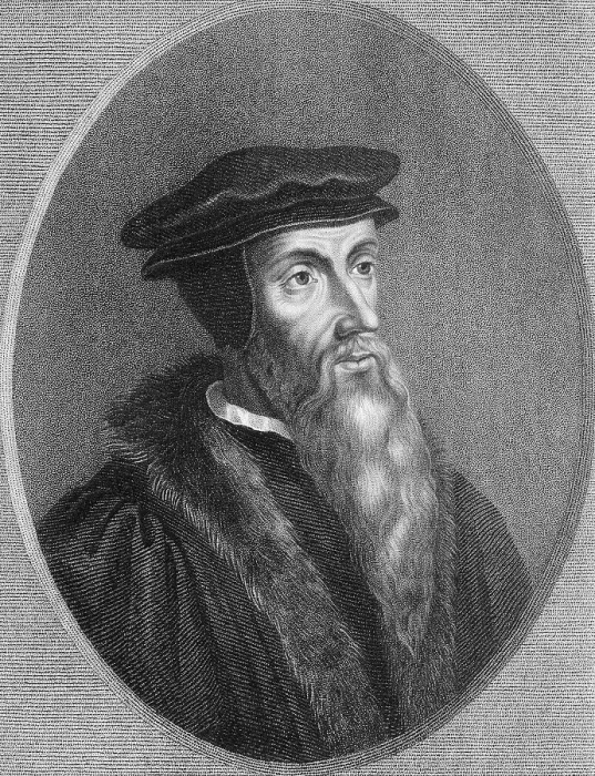 Framed Print : Johannes Calvin or Jean Cauvin