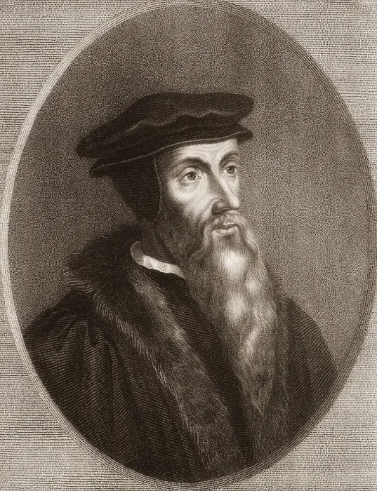 Framed Print : Johannes Calvin or Jean Cauvin