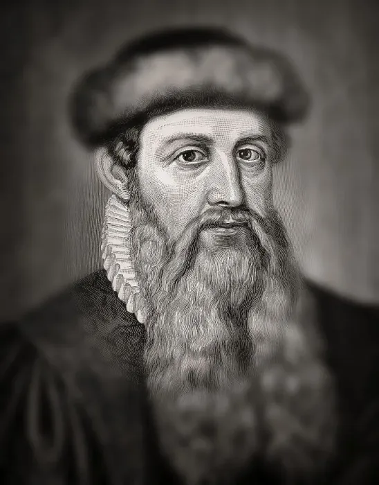 Framed Print : Johannes Gensfleisch zur Laden zum Gutenberg