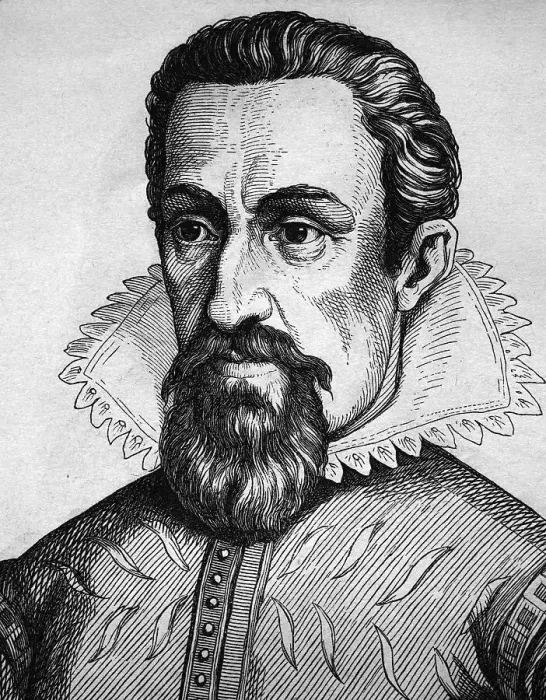 Framed Print : Johannes Kepler, 1571 - 1631, portrait