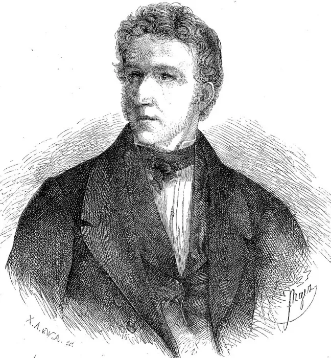 Framed Print : Johannes Scharrer, 1785, 1844
