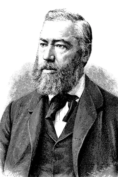 Framed Print : Johannes Scherr, 1817 -1886, a German art historian and writer
