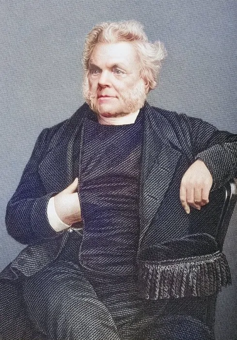 Framed Print : John Angell James, 1785-1859, English Congregationalist and vicar of Birmingham