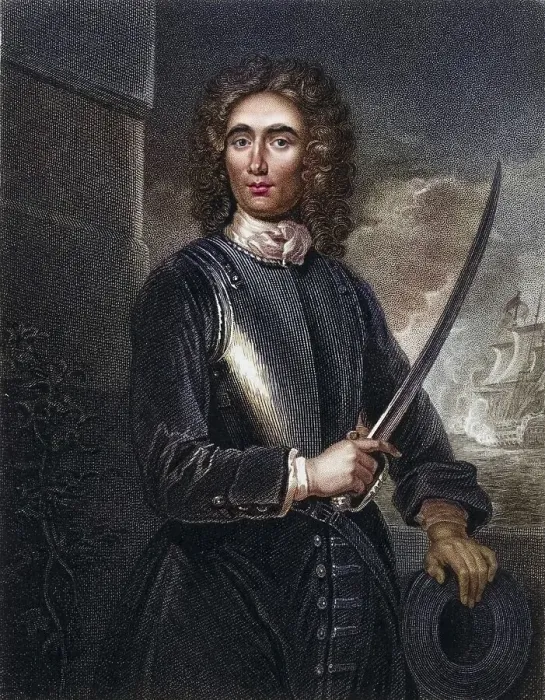 Framed Print : John Benbow (1653-1702) English naval commander