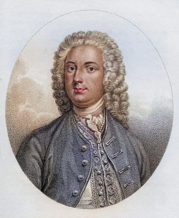 Framed Print : John Boyle 5th Earl of Cork and Orrery 1707