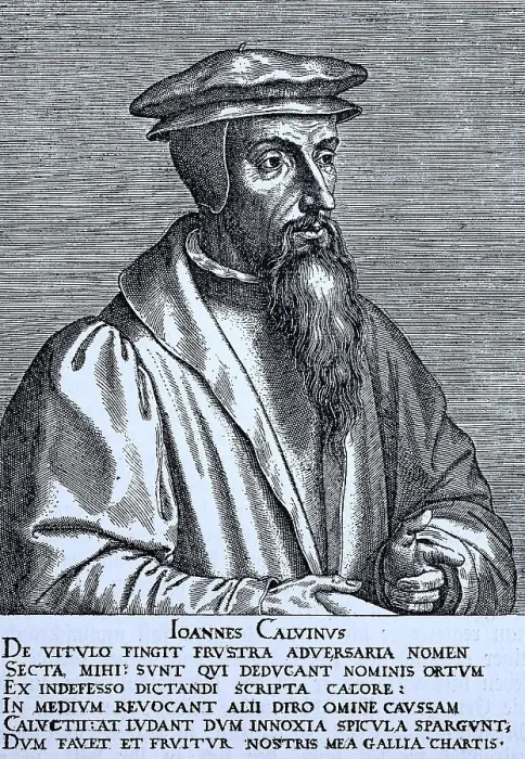 Framed Print : John Calvin, 10 July 1509, 27 May 1564 Framed Print : John Calvin, 10 July 1509, 27 May 1564