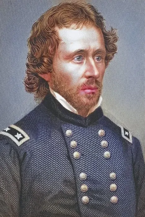 Framed Print : John Charles Fremont, 1813, 1890