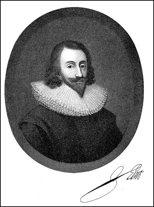 Framed Print : John Eliot, 11 April 1592, 27 November 1632