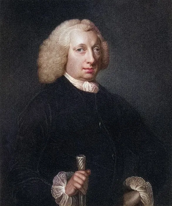 Framed Print : John Huxham 1672 to 1768 English doctor