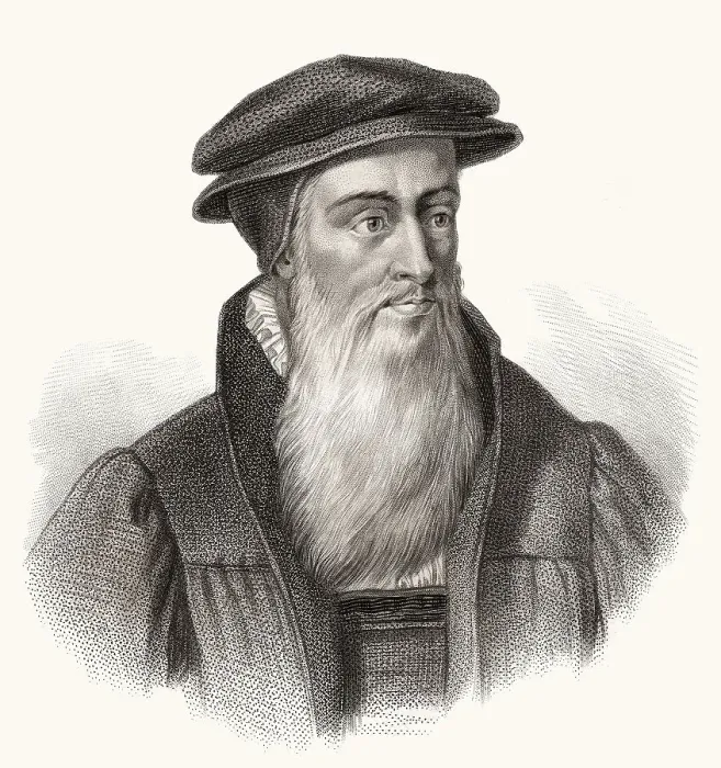 Framed Print : John Knox, c. 1514-1572, a Scottish clergyman