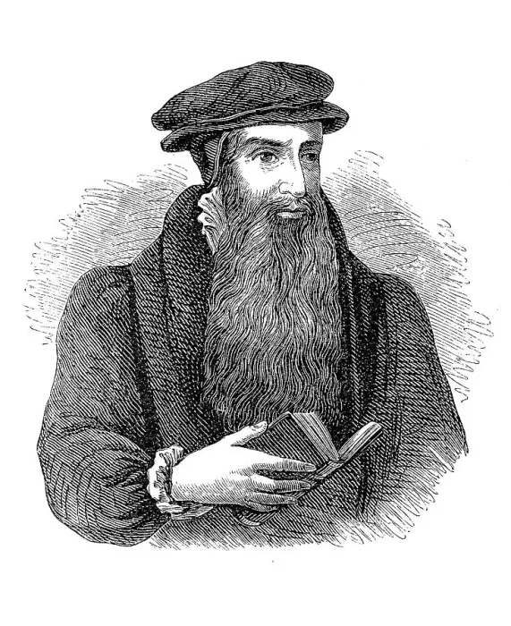 Framed Print : John Knox, c. 1514, 24 November 1572