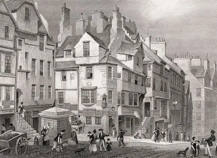 Framed Print : John Knox's House, High Street Framed Print : John Knox's House, High Street