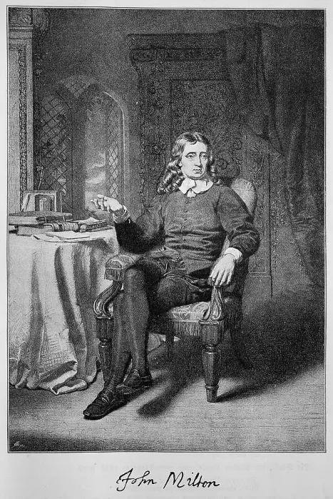 Framed Print : John Milton, 9 December 1608-8 November 1674
