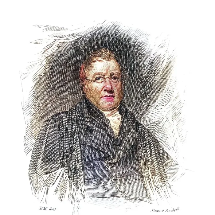 Framed Print : John Playfair (1748-1819) mathematician and geologist