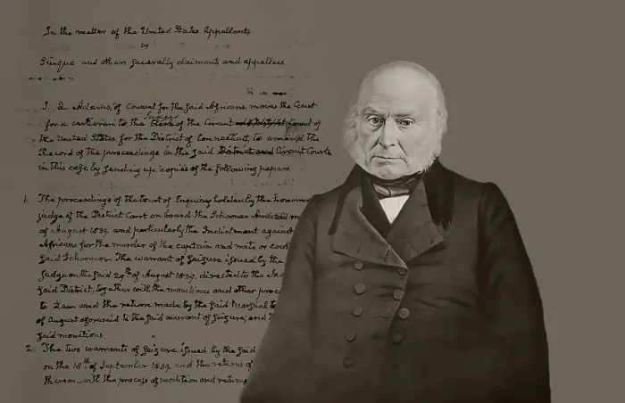 Framed Print : John Quincy Adams, 6th president of the United States