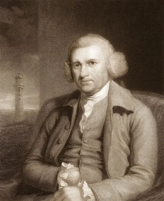 Framed Print : John Smeaton, 1724 - 1792, the English engineerfather of civil engineering Framed Print : John Smeaton, 1724 - 1792, the English engineerfather of civil engineering