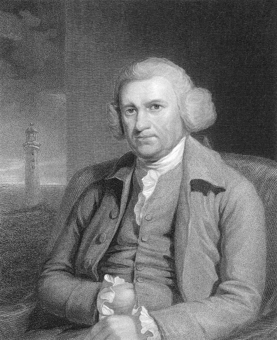 Framed Print : John Smeaton, 1724 - 1792, the English engineerfather of civil engineering