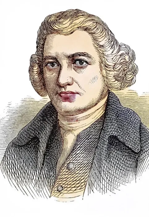 Framed Print : John Smeaton (born 8 June 1724 in Austhorpe near Leeds)