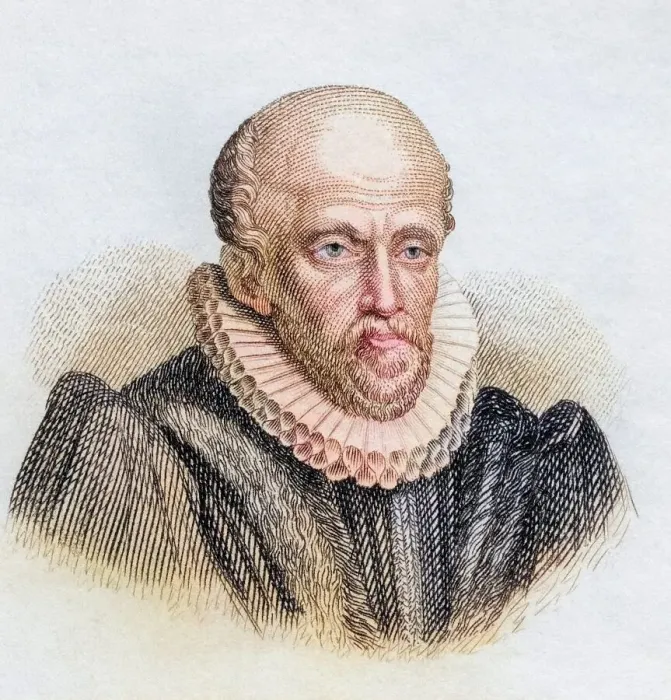 Framed Print : John Stow, born around 1525, died 1605