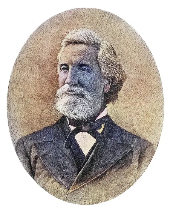 Framed Print : John Townsend Trowbridge, 1827-1916