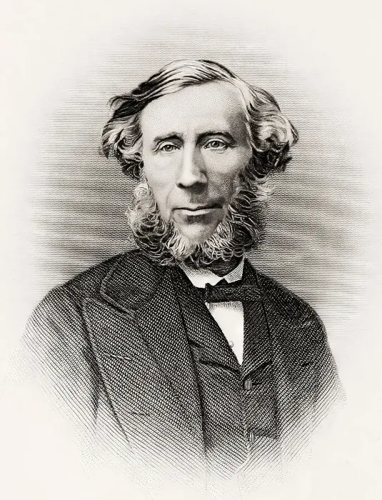 Framed Print : John Tyndall, 1820 -1893, Irish physicist and chemist