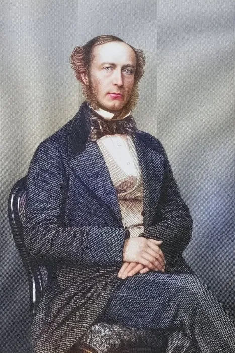Framed Print : John Walter, 1818-1894, British politician and manager of The Times