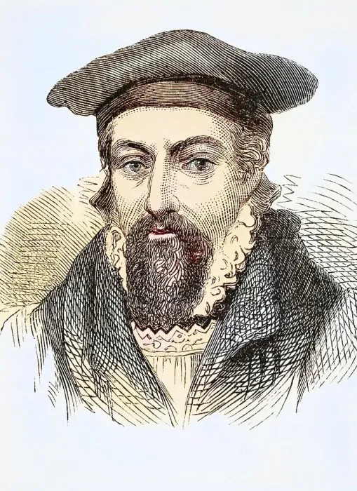 Framed Print : John Whitgift (born between 1530 and 1533 in Grimsby)