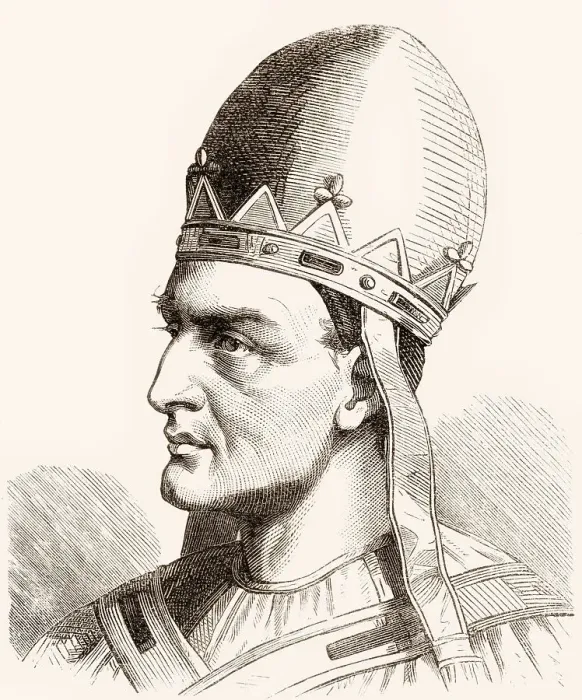 Framed Print : John XVI, c. 945 - c. 1001, was an antipope from 997 to 998 Framed Print : John XVI, c. 945 - c. 1001, was an antipope from 997 to 998