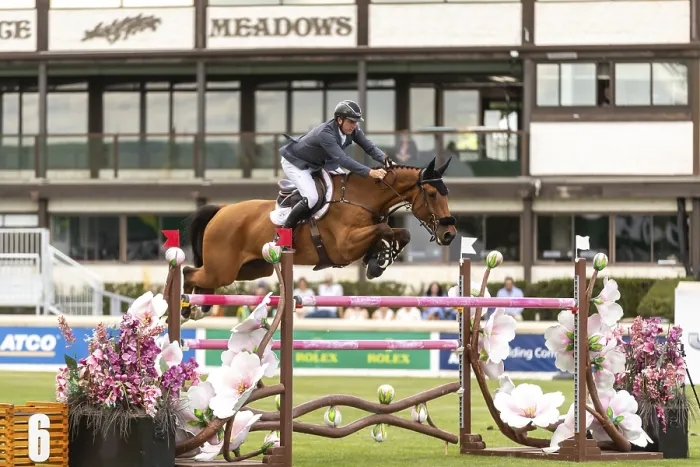 Framed Print : Jordon Coyle of Ireland and riding Chaccolino