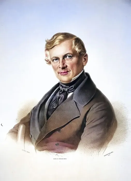 Framed Print : Josef Graf Ugarte (1804-1862), Austrian diplomat