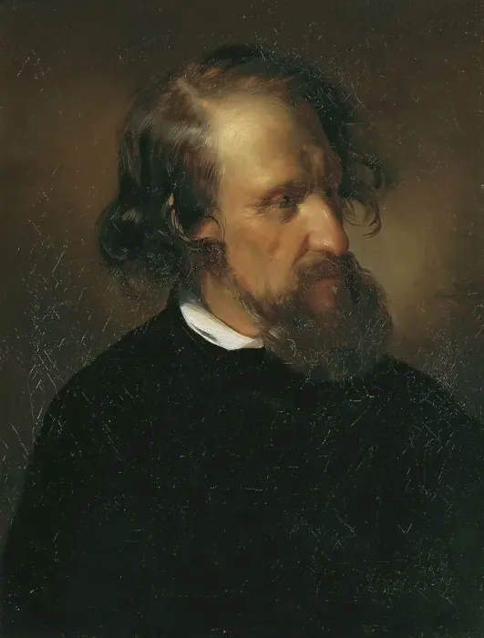 Framed Print : Josef Kriehuber (born 14 December 1800 in Vienna)