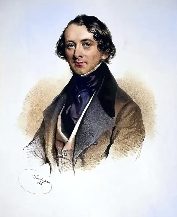 Framed Print : Josef Lidel, song composer, c. 1840 Framed Print : Josef Lidel, song composer, c. 1840