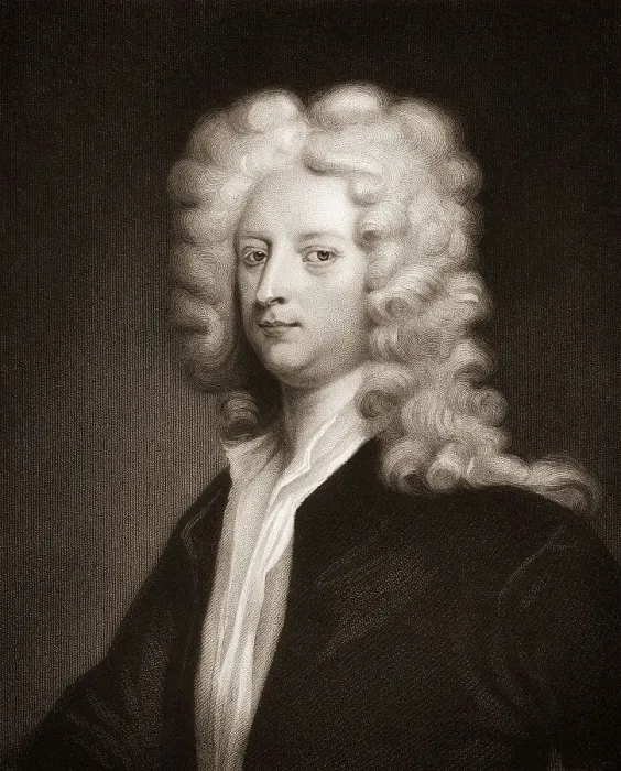 Framed Print : Joseph Addison, 1672 - 1719, an English essayist
