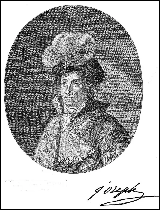 Framed Print : Joseph Bonaparte, 7 January 1768 Framed Print : Joseph Bonaparte, 7 January 1768