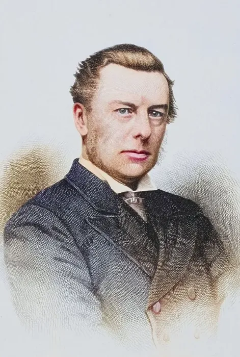Framed Print : Joseph Chamberlain 1836 to 1914 Father of Neville Chamberlain Member of Parliament