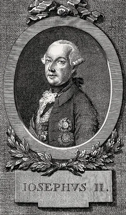Framed Print : Joseph II, 1741-1790, Holy Roman Emperor from 1765 to 1790