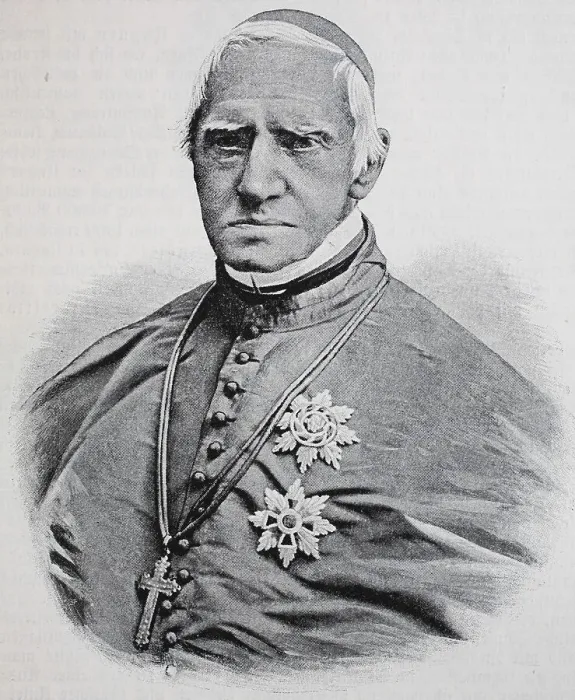 Framed Print : Joseph Othmar Ritter von Rauscher (6 October 1797 in Vienna) (24 November 1875 ibid)