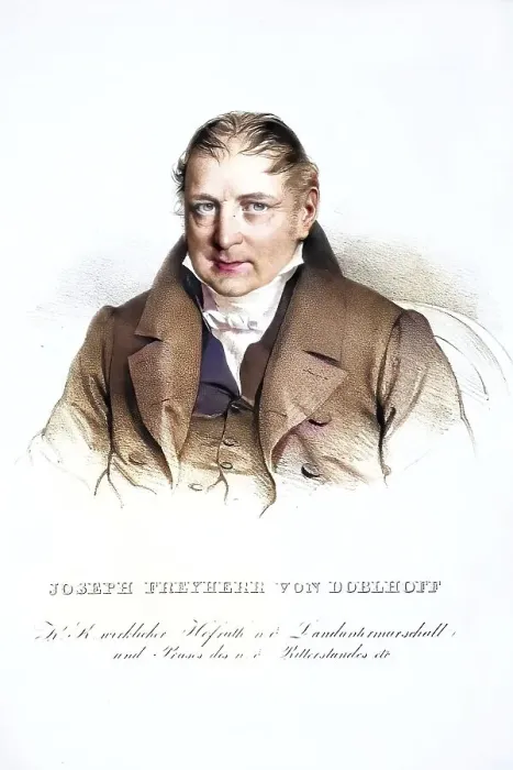 Framed Print : Joseph Peter Ferdinand Alois Freiherr von Doblhoff-Dier (born 3 January 1806 in Venice)