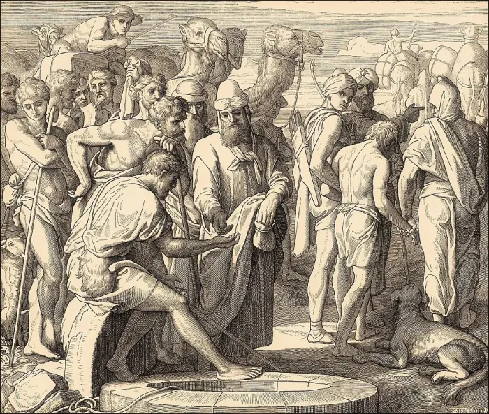 Framed Print : Joseph Is Sold by His Brothers