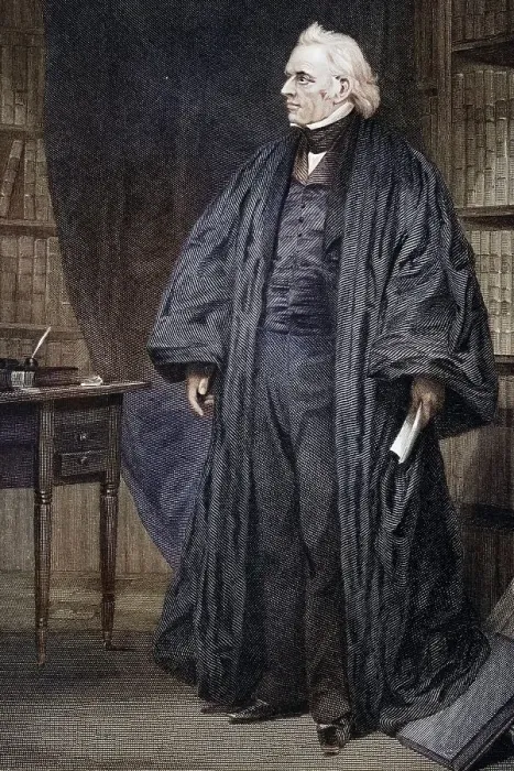 Framed Print : Joseph Story (born 18 September 1779 in Marblehead)