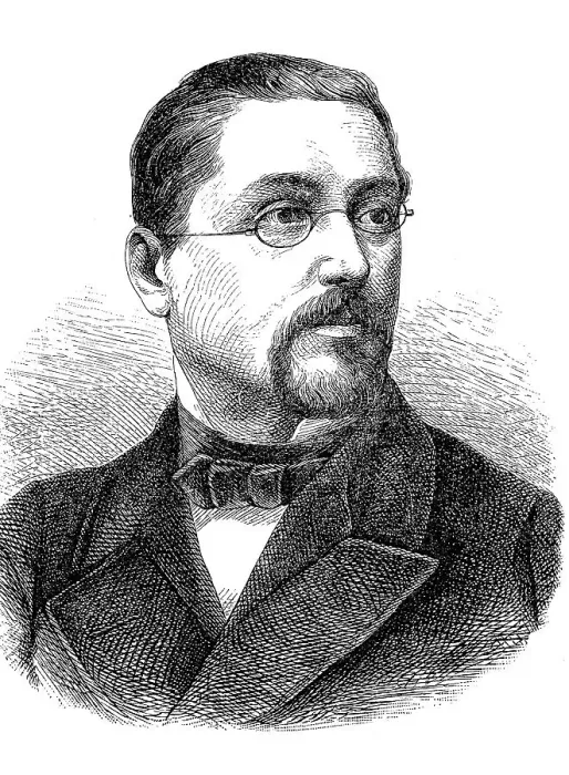 Framed Print : Joseph Victor Scheffel, from 1876 von Scheffel (16 February 1826)