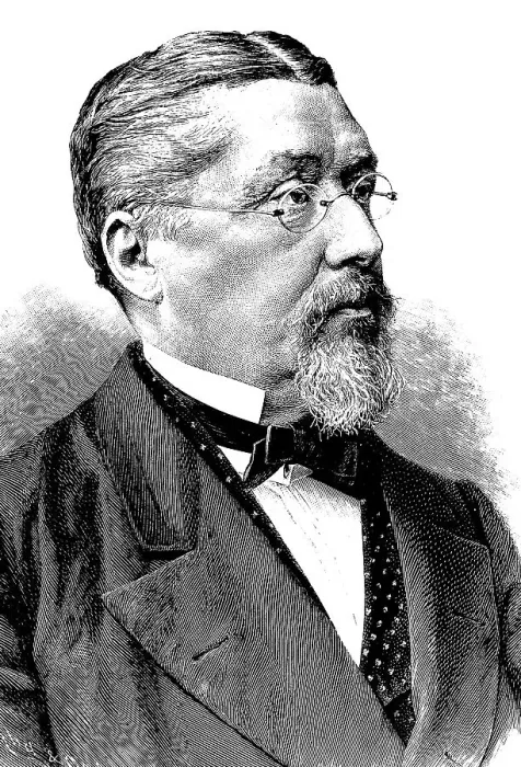 Framed Print : Joseph Victor von Scheffel, 1826 - 1886