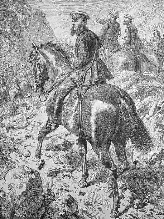 Framed Print : Joseph Vladimirovich Gurko, 1828-1901