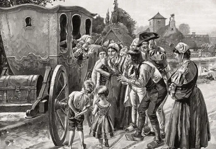 Framed Print : A journey of Voltaire or Francois Marie Arouet