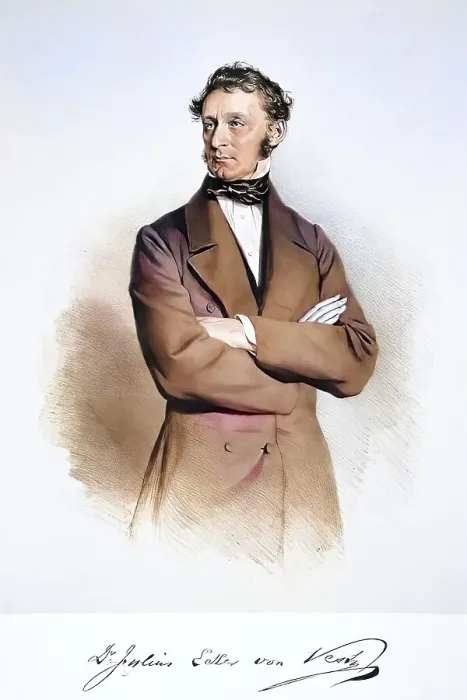 Framed Print : Julius Edler von Vest (1806-1885)